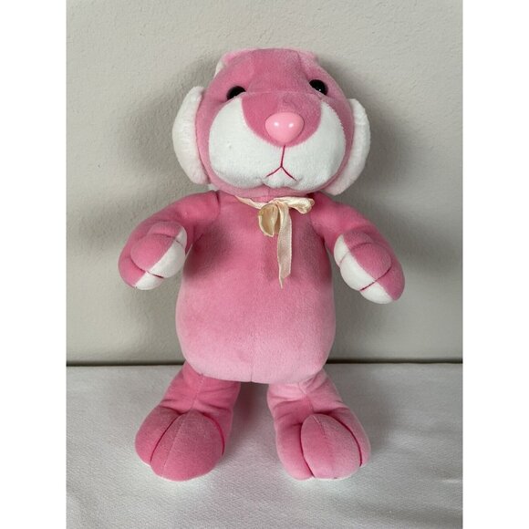 Sugar Loaf Creations Easter Bunny Rabbit Pink Plush Stuffed Animal 13” - Picture 1 of 8